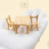 Miniature Gardening Table And Chair Set