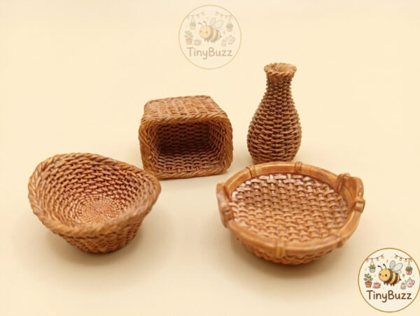 Miniature Bamboo Pot 