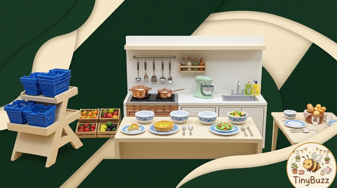 Miniature Kitchen Item TinyBuzz