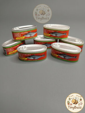 Miniature Canned Fish in Black Bean Sauce